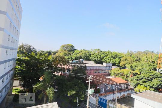 Vista Varanda de kitnet/studio para alugar com 1 quarto, 35m² em Santo Amaro, São Paulo