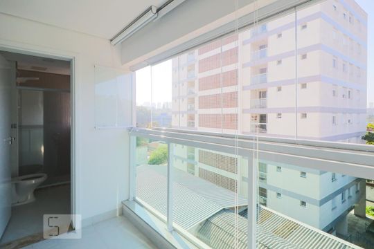 Varanda de kitnet/studio para alugar com 1 quarto, 35m² em Santo Amaro, São Paulo