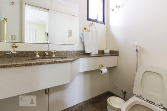 Banheiro Suite de kitnet/studio para alugar com 1 quarto, 56m² em Santana, São Paulo