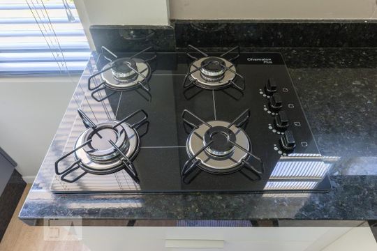 Detalhe cozinha de kitnet/studio para alugar com 1 quarto, 29m² em Itacorubi, Florianópolis