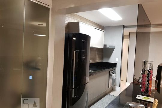 Cozinha de apartamento para alugar com 1 quarto, 74m² em Parque Industrial Tomas Edson, São Paulo