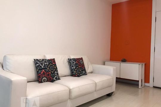 Sala de apartamento à venda com 1 quarto, 62m² em Barra da Tijuca, Rio de Janeiro