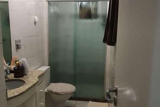Banheiro de apartamento à venda com 3 quartos, 69m² em Vila Bela Vista (zona Norte), São Paulo