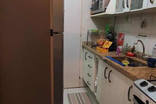 Cozinha de apartamento à venda com 3 quartos, 69m² em Vila Bela Vista (zona Norte), São Paulo
