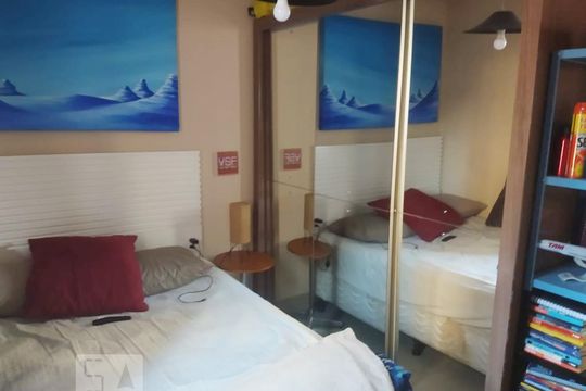 Quarto de apartamento à venda com 1 quarto, 35m² em Quinta da Paineira, São Paulo