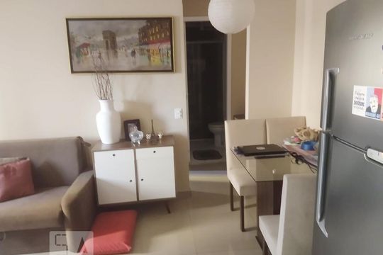 Sala de apartamento à venda com 1 quarto, 35m² em Quinta da Paineira, São Paulo