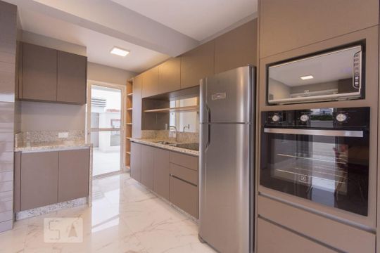 Espaço Gourmet de kitnet/studio à venda com 1 quarto, 34m² em Mercês, Curitiba