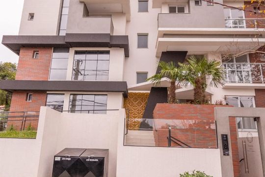Fachada de kitnet/studio à venda com 1 quarto, 34m² em Mercês, Curitiba
