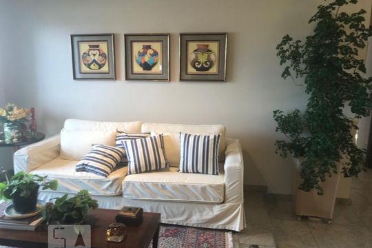 Sala de apartamento para alugar com 3 quartos, 156m² em Jardim Colombo, São Paulo
