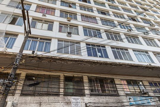 Fachada de kitnet/studio para alugar com 1 quarto, 30m² em Centro, Niterói