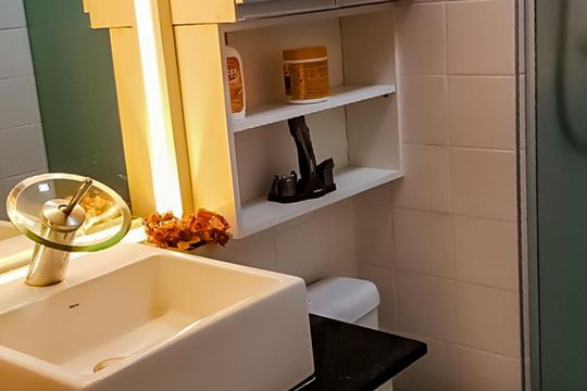 Banheiro de apartamento para alugar com 2 quartos, 62m² em Vila Itapegica, Guarulhos