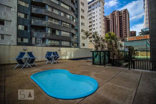Área comum - Piscina de apartamento à venda com 4 quartos, 180m² em Santo Agostinho, Belo Horizonte