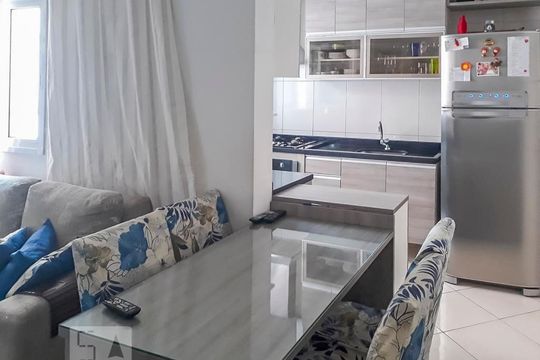 Sala de apartamento à venda com 2 quartos, 100m² em Jardim Santo Antônio, Santo André