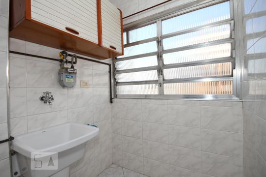 Área de serviço de apartamento para alugar com 1 quarto, 45m² em Vila Mariana, São Paulo