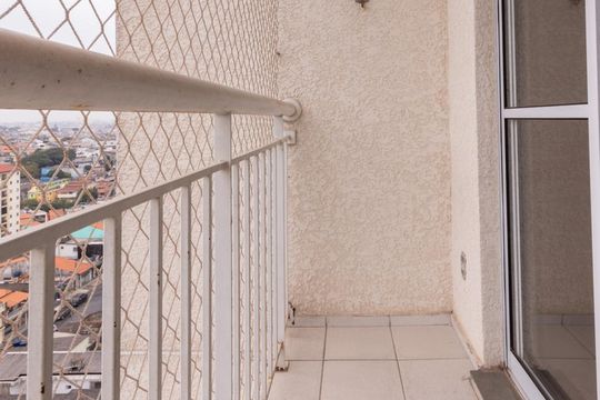 Varanda de apartamento à venda com 2 quartos, 46m² em Jardim Castelo, São Paulo