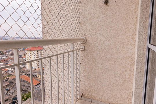 Varanda de apartamento à venda com 2 quartos, 46m² em Jardim Castelo, São Paulo