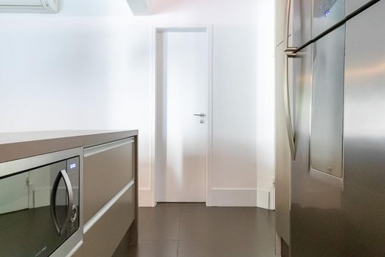 Cozinha de apartamento para alugar com 2 quartos, 89m² em Jardim Paulista, São Paulo