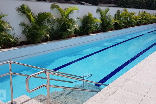 Área comum - Piscina de apartamento à venda com 2 quartos, 120m² em Botafogo, Rio de Janeiro