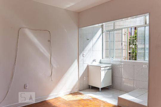 Quarto/Área de Serviço de kitnet/studio à venda com 1 quarto, 44m² em Liberdade, São Paulo