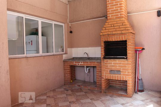 Área comum - Churrasqueira de apartamento para alugar com 2 quartos, 60m² em Nova Petrópolis, São Bernardo do Campo
