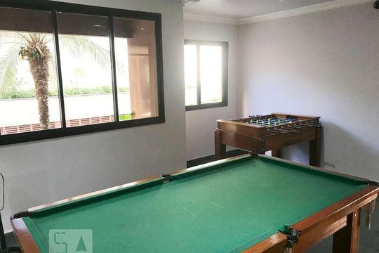 Área comum - Salão de Jogos de apartamento para alugar com 2 quartos, 62m² em Santo Antônio, São Caetano do Sul