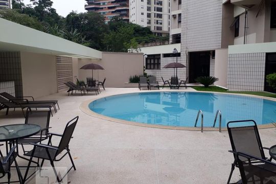 Área comum - Piscina de apartamento à venda com 1 quarto, 45m² em Paraíso do Morumbi, São Paulo