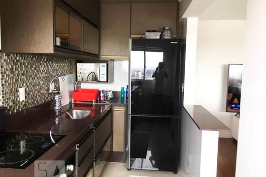 Cozinha de apartamento à venda com 3 quartos, 87m² em Centro, Diadema