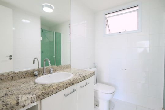 Banheiro da Suíte de apartamento à venda com 3 quartos, 84m² em Freguesia (jacarepaguá), Rio de Janeiro