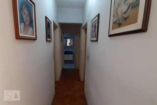 Corredor de apartamento à venda com 3 quartos, 136m² em Campos Elíseos, São Paulo