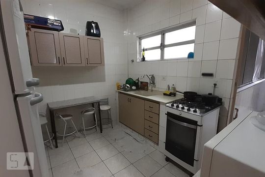 Cozinha de apartamento à venda com 3 quartos, 136m² em Campos Elíseos, São Paulo