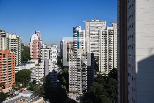 Vista de apartamento para alugar com 1 quarto, 40m² em Vila Andrade, São Paulo