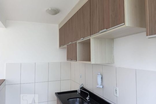 cozinha de apartamento à venda com 2 quartos, 50m² em Loteamento Parque São Martinho, Campinas