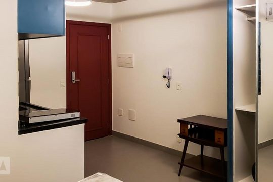Studio de kitnet/studio para alugar com 1 quarto, 29m² em República, São Paulo