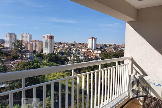 Vista de kitnet/studio para alugar com 1 quarto, 35m² em Centro, Guarulhos