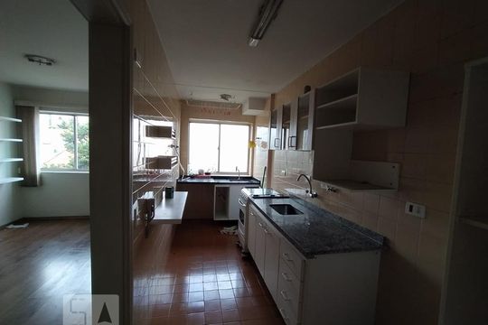 Cozinha de apartamento para alugar com 1 quarto, 42m² em Vila Mariana, São Paulo