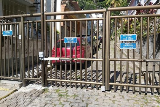 Entrada da Rua de apartamento para alugar com 1 quarto, 46m² em Botafogo, Rio de Janeiro
