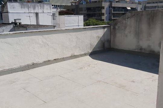Terraço do Prédio (área comum) de apartamento para alugar com 1 quarto, 46m² em Botafogo, Rio de Janeiro