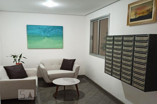 Área comum - Hall social de apartamento à venda com 3 quartos, 56m² em Vila Gumercindo, São Paulo