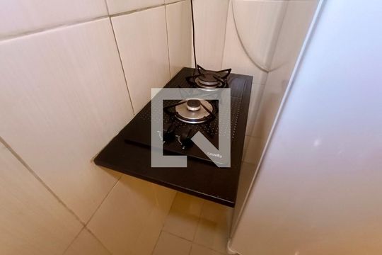 Cozinha americana de apartamento para alugar com 1 quarto, 35m² em Copacabana, Rio de Janeiro