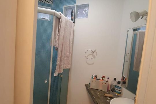 Banheiro 2 de apartamento à venda com 3 quartos, 95m² em Pinheiros, São Paulo