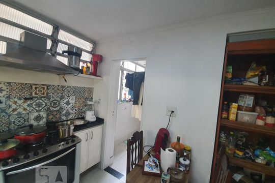 Cozinha de apartamento à venda com 3 quartos, 95m² em Pinheiros, São Paulo
