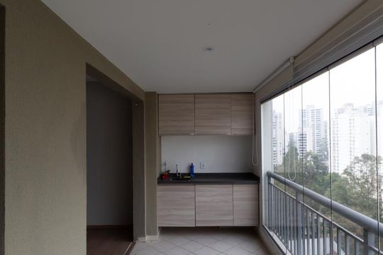 Varanda de apartamento à venda com 3 quartos, 87m² em Parque Reboucas, São Paulo