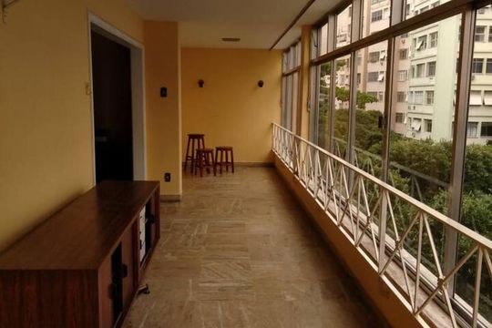 Varanda da Sala de apartamento à venda com 4 quartos, 400m² em Copacabana, Rio de Janeiro