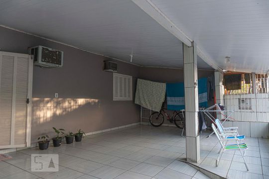 varanda de casa à venda com 3 quartos, 144m² em Santos Dumont, São Leopoldo