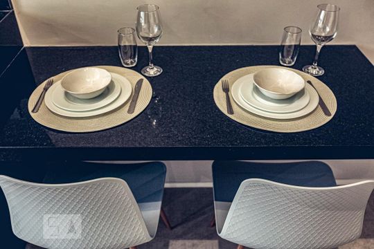 Detalhe de kitnet/studio para alugar com 1 quarto, 30m² em Vila Olímpia, São Paulo