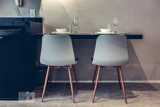Detalhe de kitnet/studio para alugar com 1 quarto, 30m² em Vila Olímpia, São Paulo