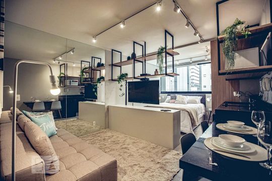 Studio de kitnet/studio para alugar com 1 quarto, 30m² em Vila Olímpia, São Paulo