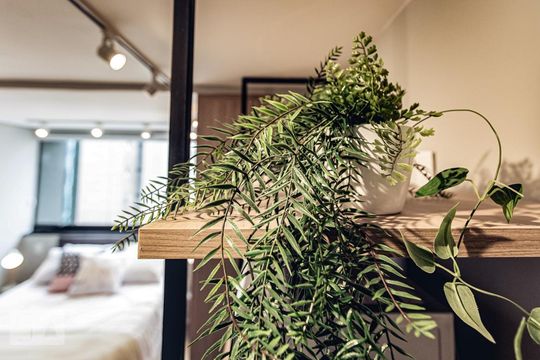 Detalhe de kitnet/studio para alugar com 1 quarto, 30m² em Vila Olímpia, São Paulo