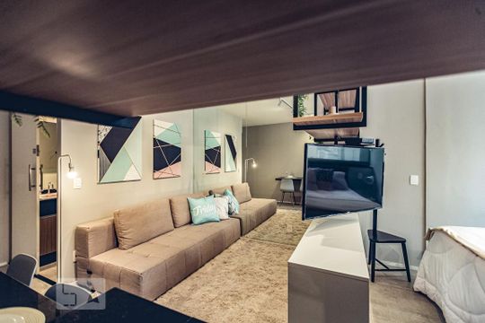 Studio de kitnet/studio para alugar com 1 quarto, 30m² em Vila Olímpia, São Paulo