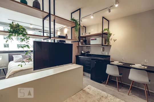 Studio de kitnet/studio para alugar com 1 quarto, 30m² em Vila Olímpia, São Paulo